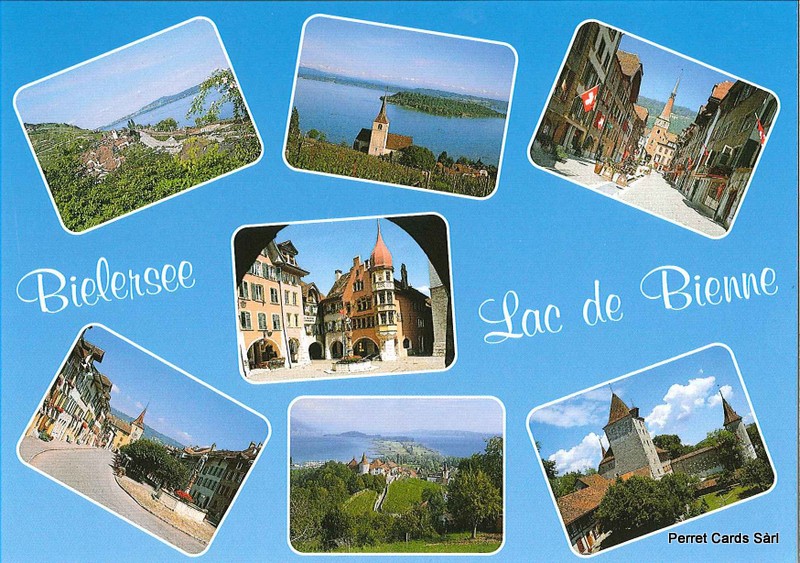 [CP 209439] Postcards 20245 Twann, Ligerz, La Neuveville, Bienne, Le Landeron, Erlach, Nidau