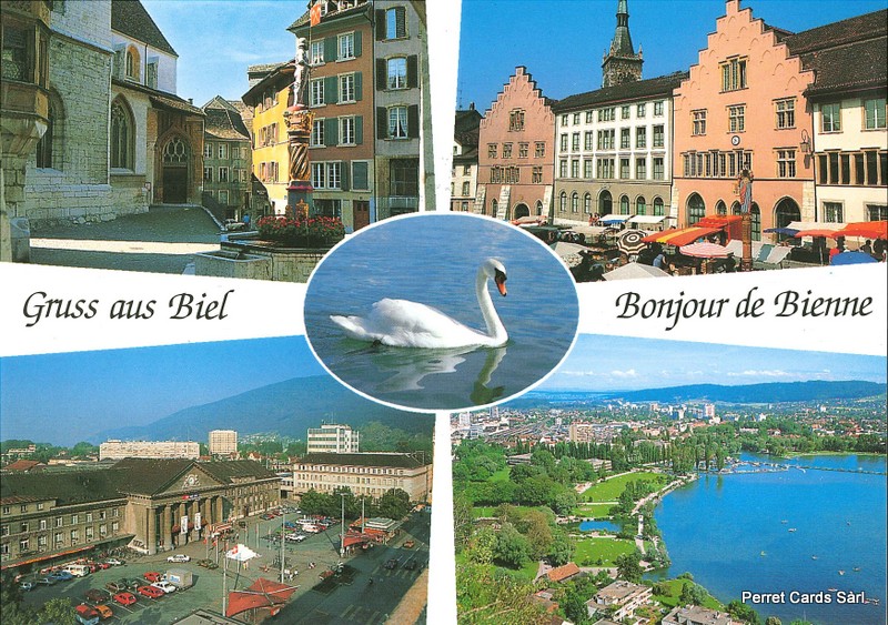 [CP 202990] Postcards 20248 "Gruss aus Biel"