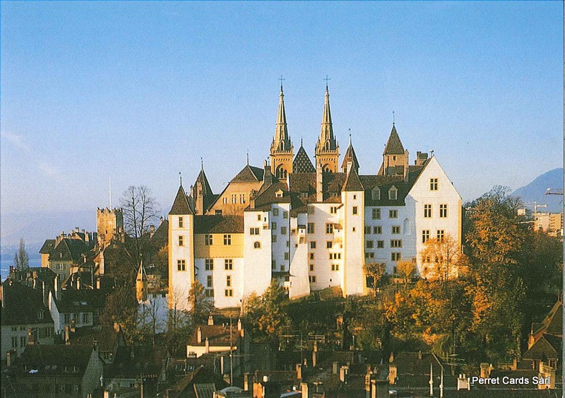 [CP 202985] Postcards 20270 Neuchâtel, Le Château