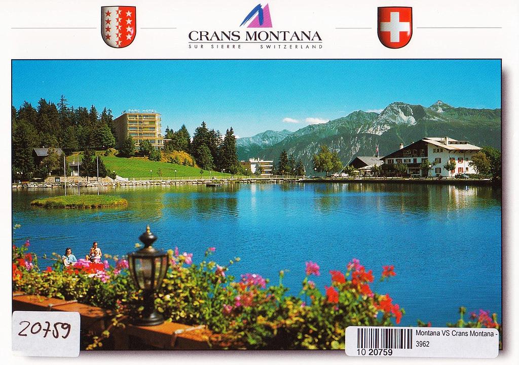 [CP 20741] Postcards 20759 Crans-Montana