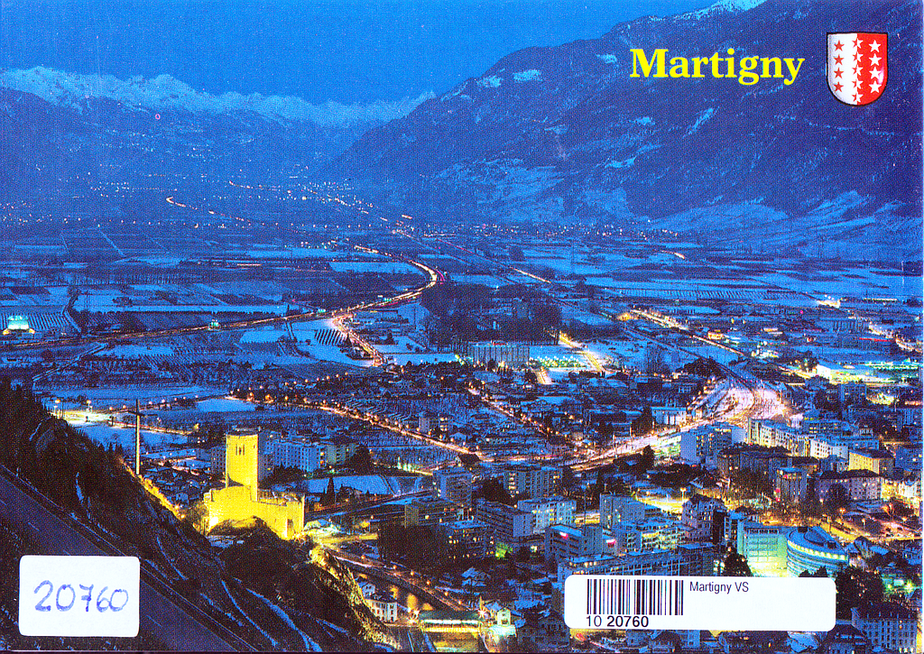[CP 205125] Postcards 20760 w Martigny