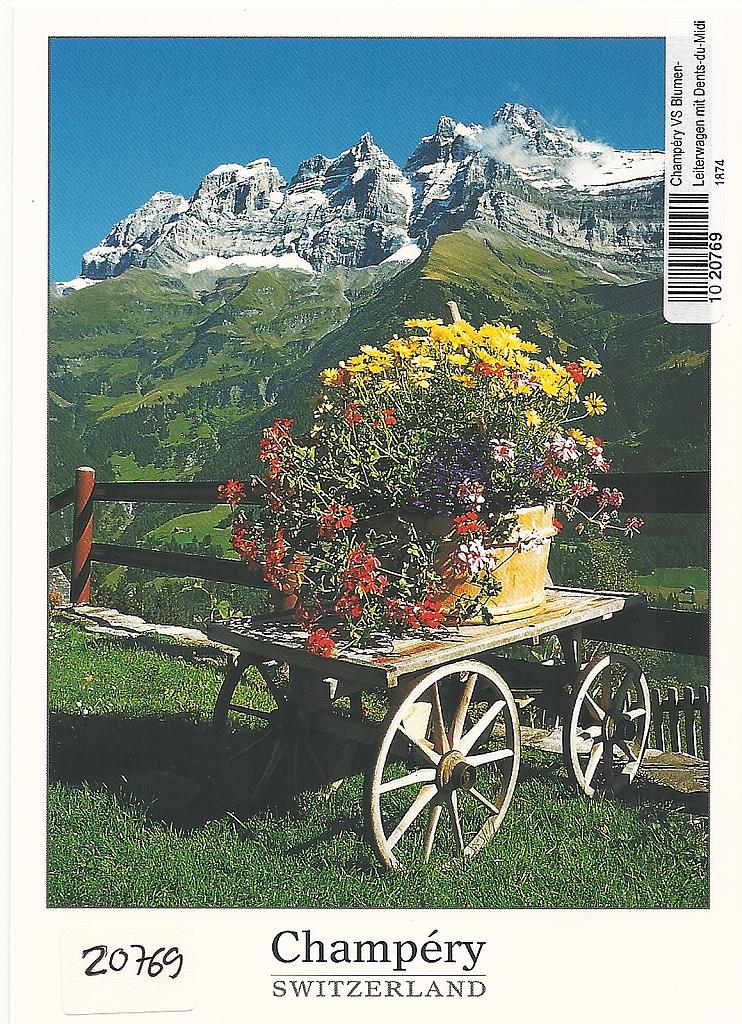[CP 204809] Postcards 20769 Champéry Dents du Midi