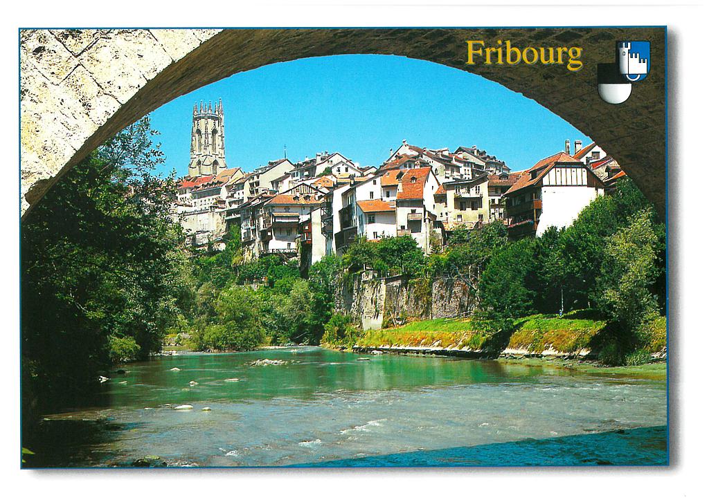 [CP 206080] Postcards 20950 Fribourg