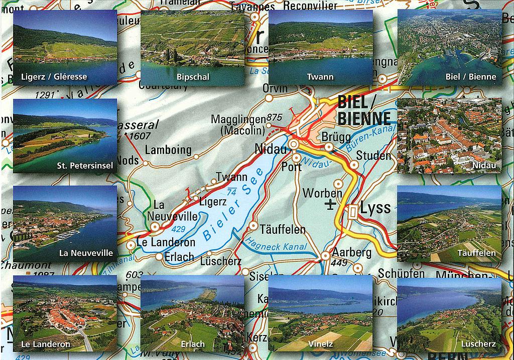 [CP 202970] Postcards 20952 Bielersee
