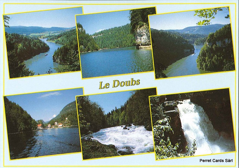 [CP 209388] Postcards 21131 Le Doubs