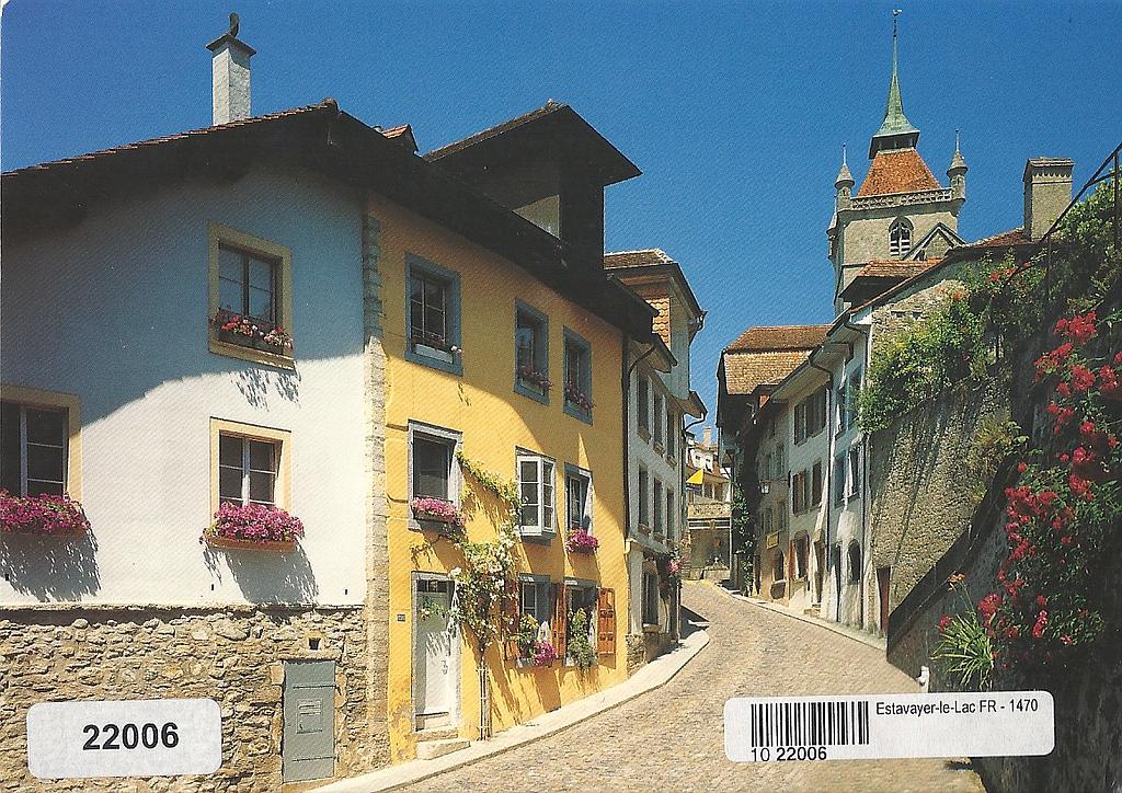 [CP 206007] Postcards 22006 Estavayer-le-Lac