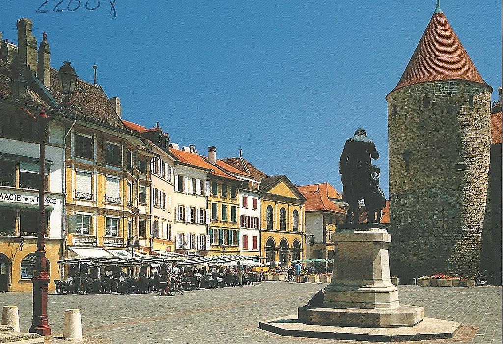 [CP 203327] Postcards 22008 Yverdon-les-Bains (VD) Le Monument