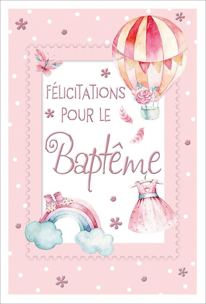 Carte Baptême