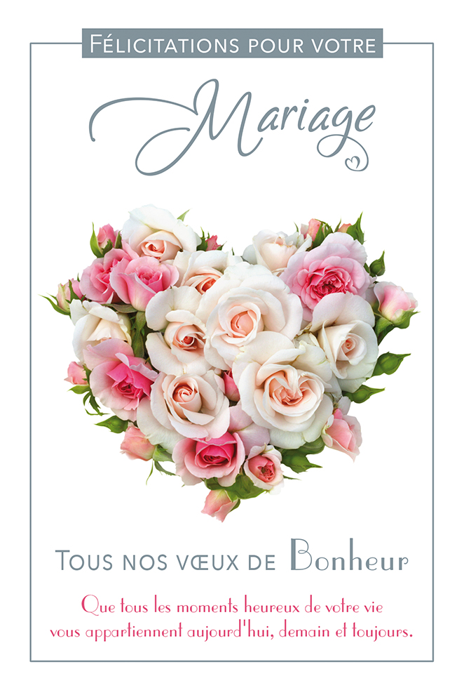 Carte Mariage