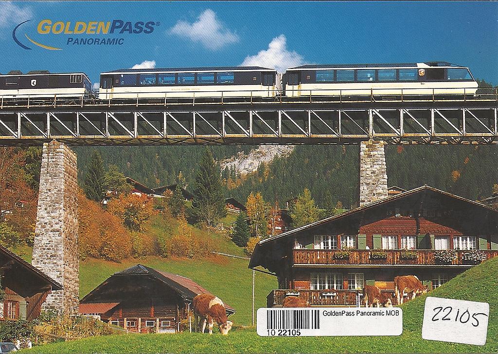 [CP 206577] Postcards 22105 Golden Pass Panoramic MOB