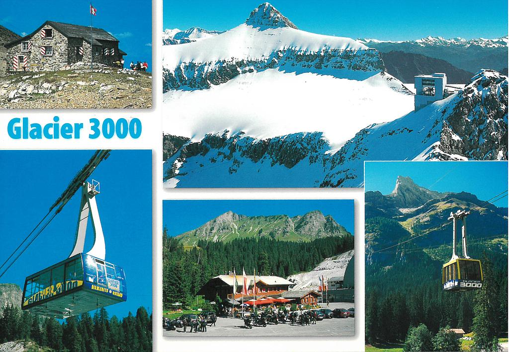[CP 208886] Postcards 22130 Glacier 3000