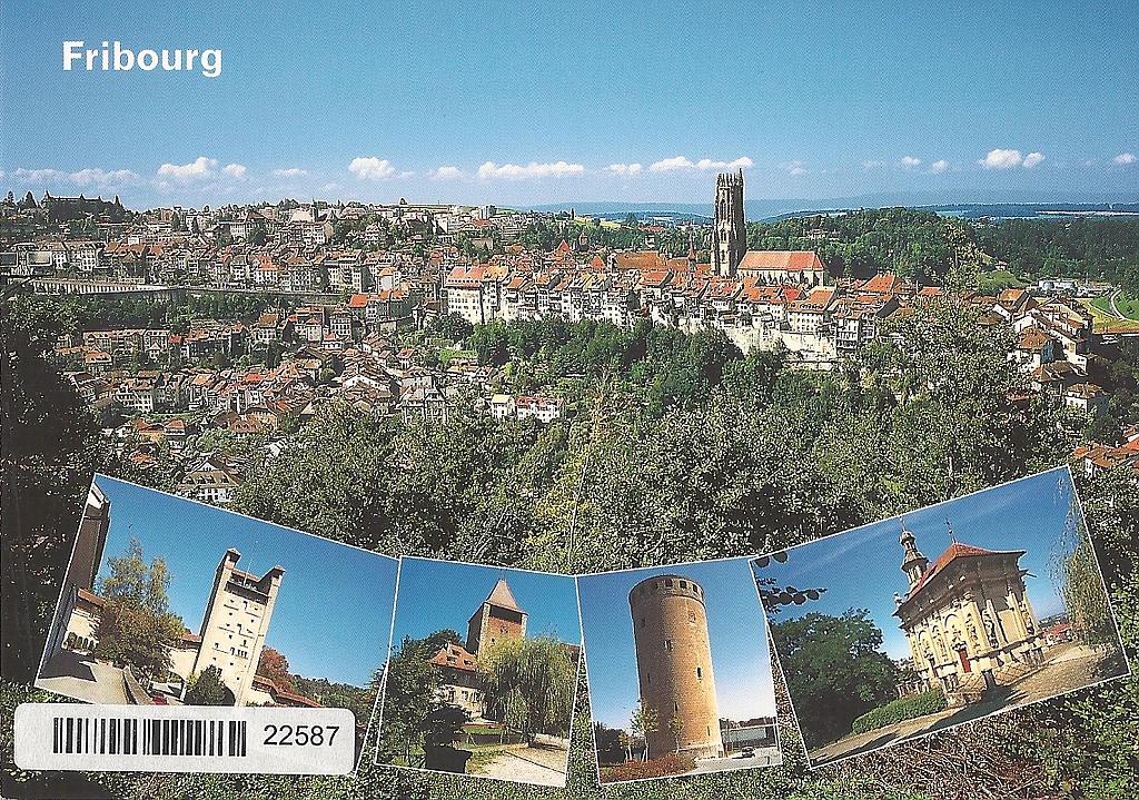 [CP 206070] Postcards 22587 Fribourg