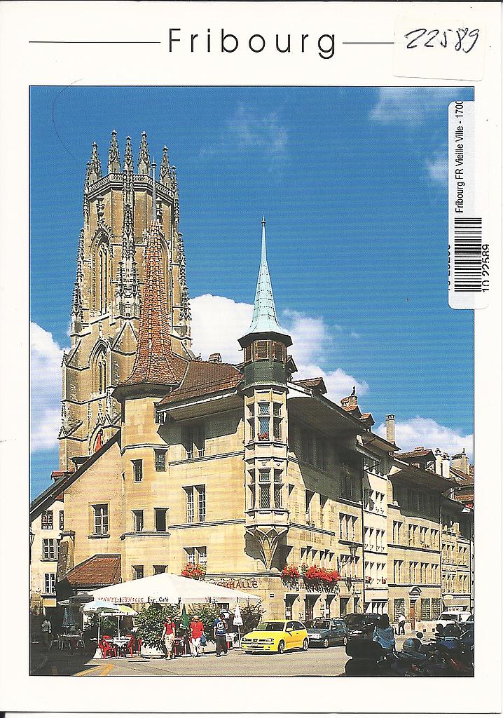 [CP 206022] Postcards 22589 Fribourg