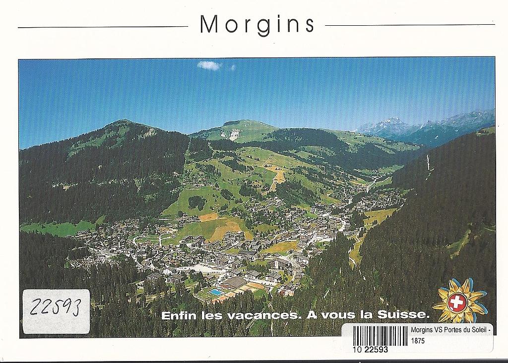 [CP 204750] Postcards 22593 Morgins