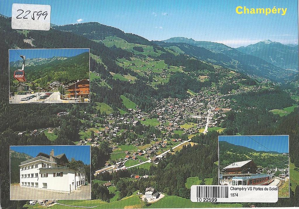 [CP 204848] Postcards 22599 Champéry