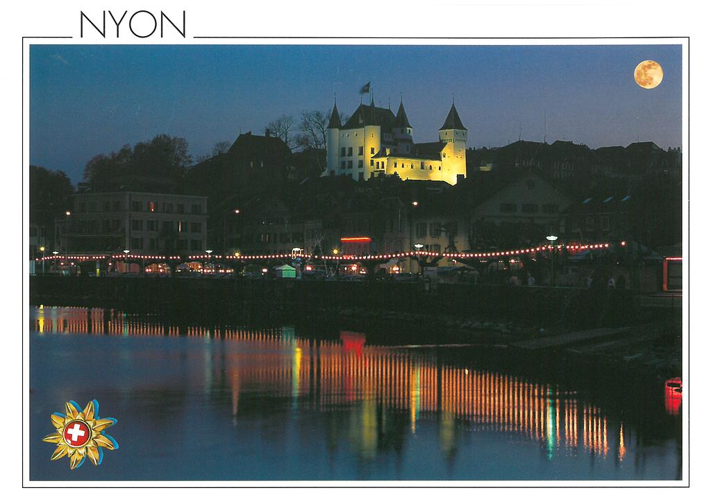 [CP 203504] Postcards 22737 Nyon VD (Schloss, Seeufer)