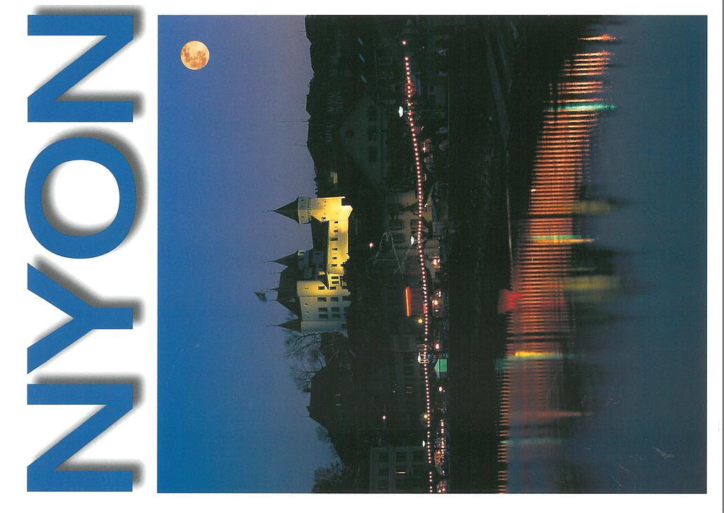 [CP 203246] Postcards 22738 Nyon VD (château, Léman)