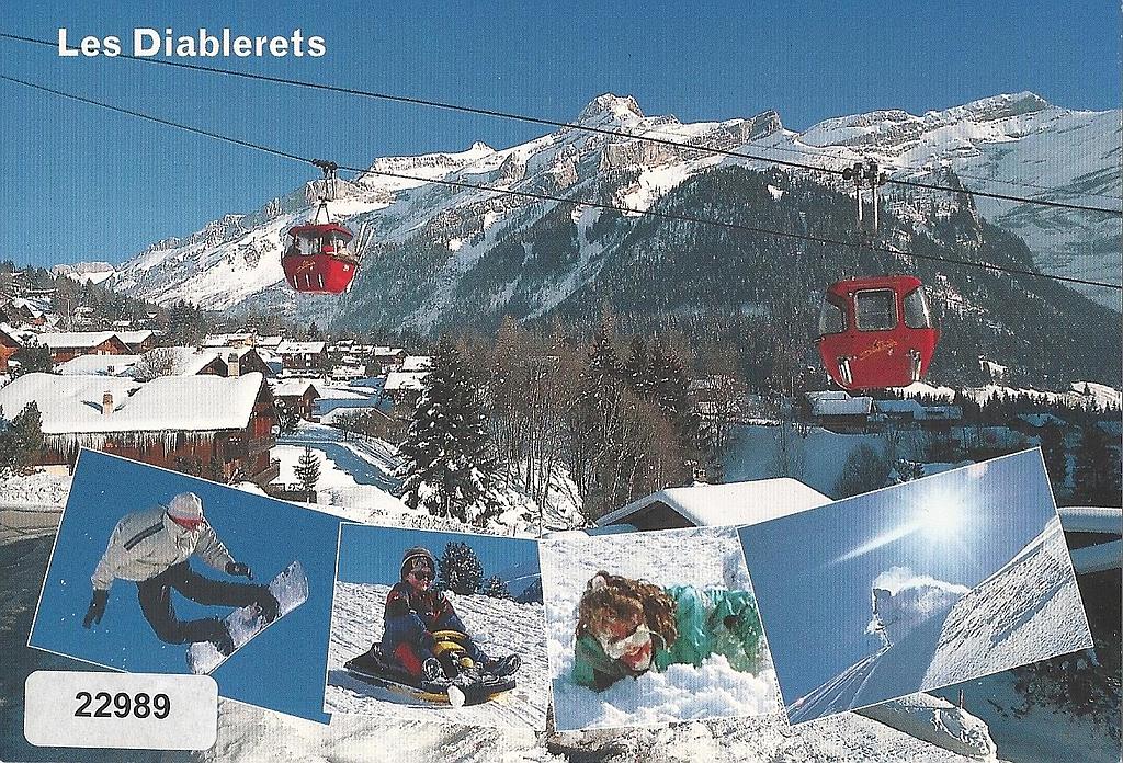 [CP 206291] Postcards 22989 w Les Diablerets