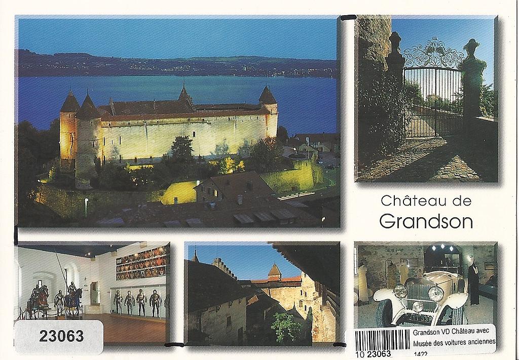 [CP 203069] Postcards 23063 Grandson (VD) Château et Musée des voitures anciennes