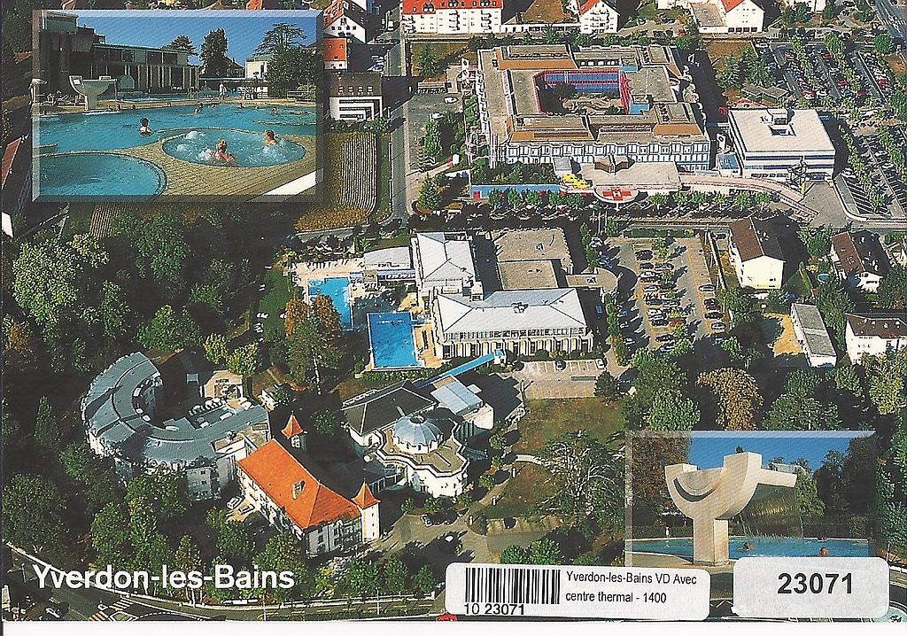 [CP 203415] Postcards 23071 Yverdon-les-Bains (VD) Centre thermal