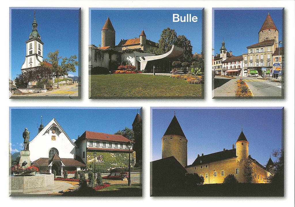 [CP 206012] Postcards 23347 Bulle FR