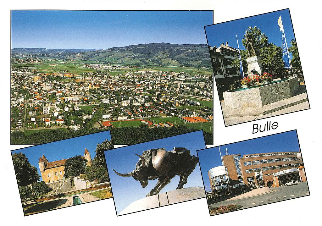 [CP 206032] Postcards 23348 Bulle FR