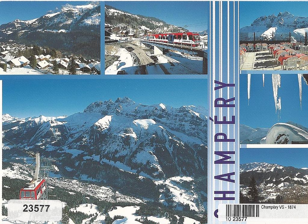 [CP 205052] Postcards 23577 w Champéry