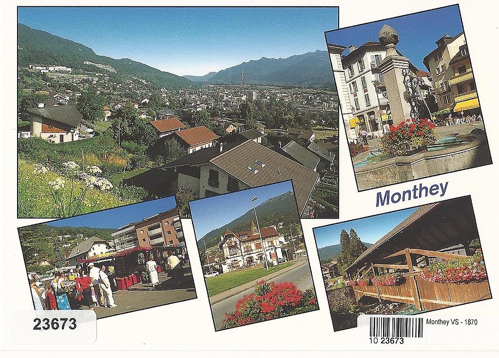 [CP 204792] Postcards 23673 Monthey