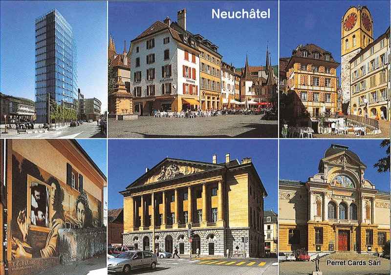 [CP 209429] Postcards 23677 Neuchâtel