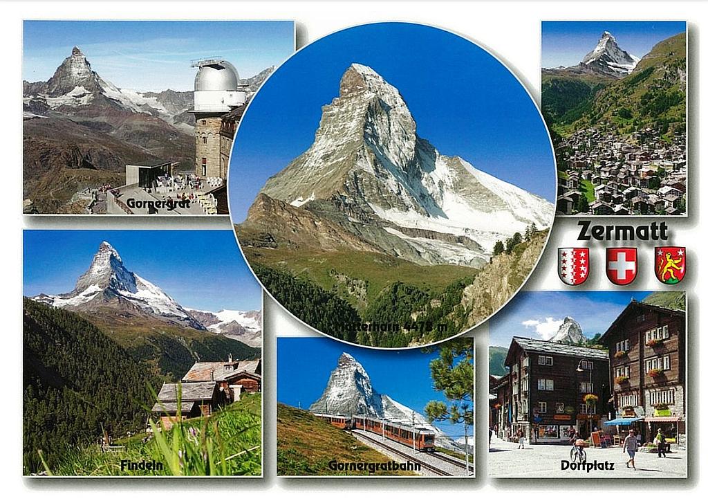[CP 204922] Postcards 24176 w Zermatt (Gornergrat)