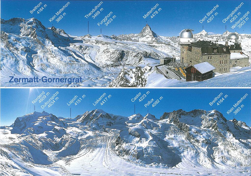 [CP 205029] Postcards 24176 w Zermatt (Gornergrat)
