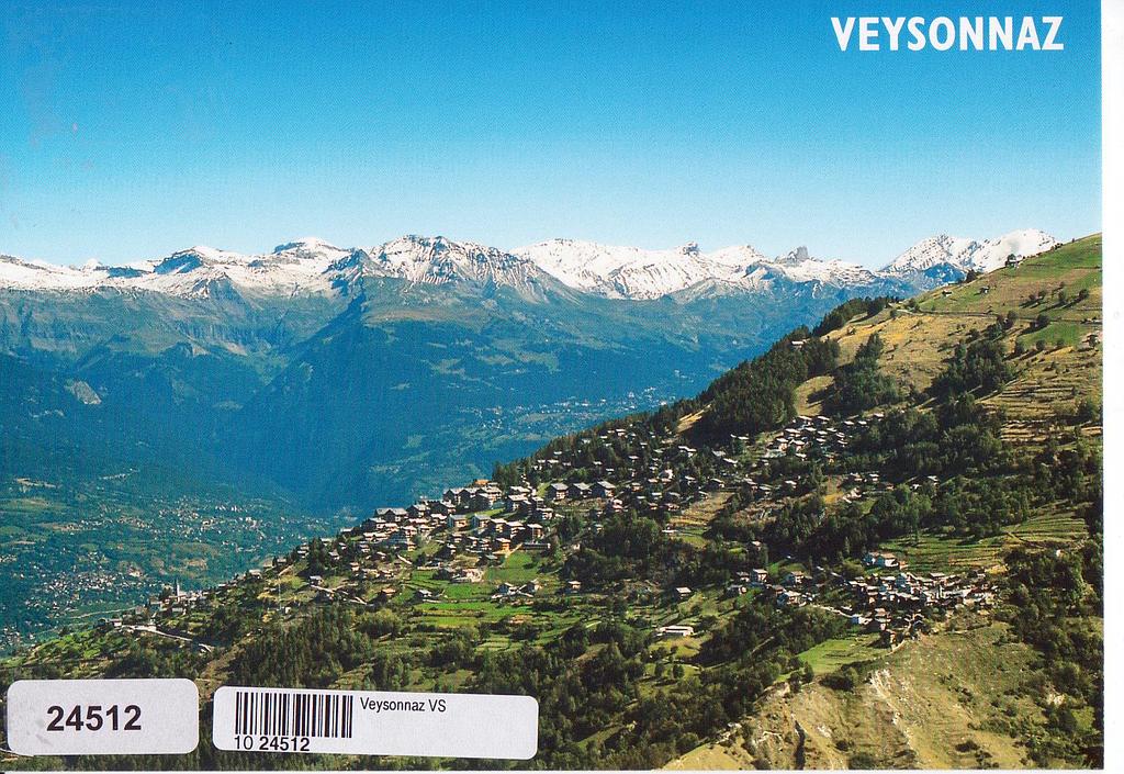 [CP 204460] Postcards 24512 Veysonnaz