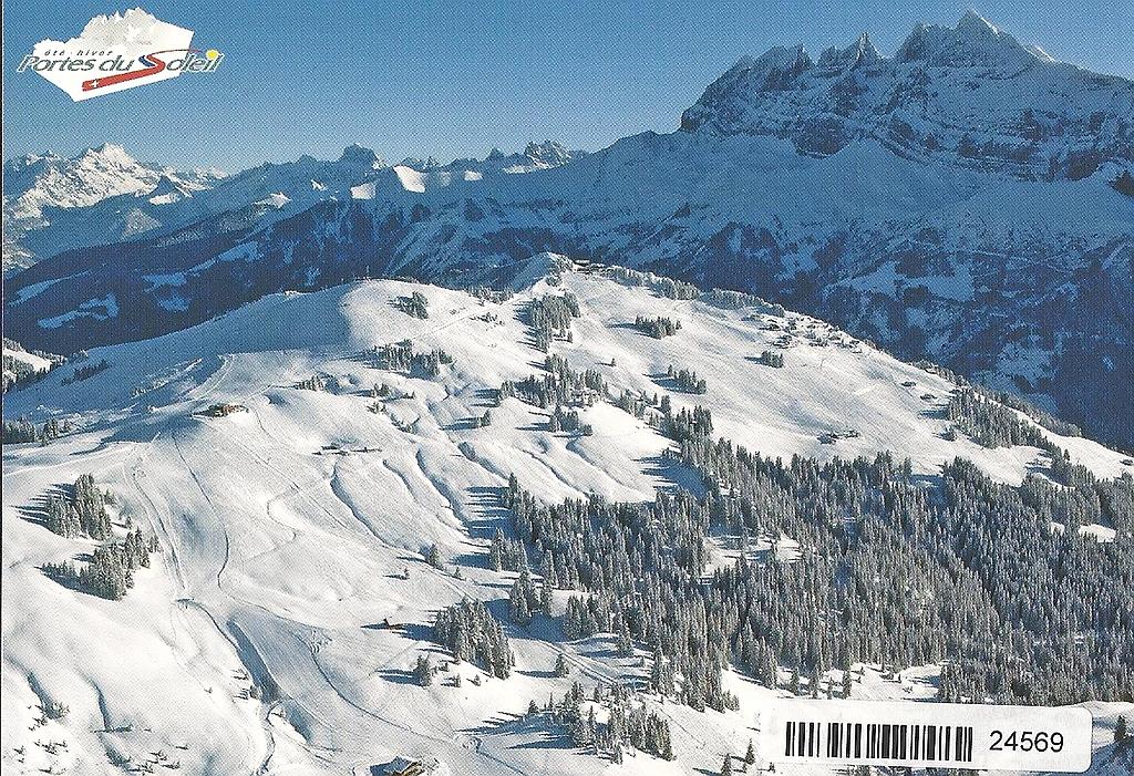 [CP 204477] Postcards 24569 w Portes du Soleil