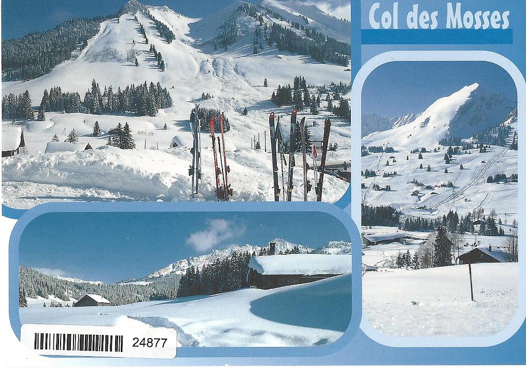 [CP 203412] Postcards 24877 w Col des Mosses