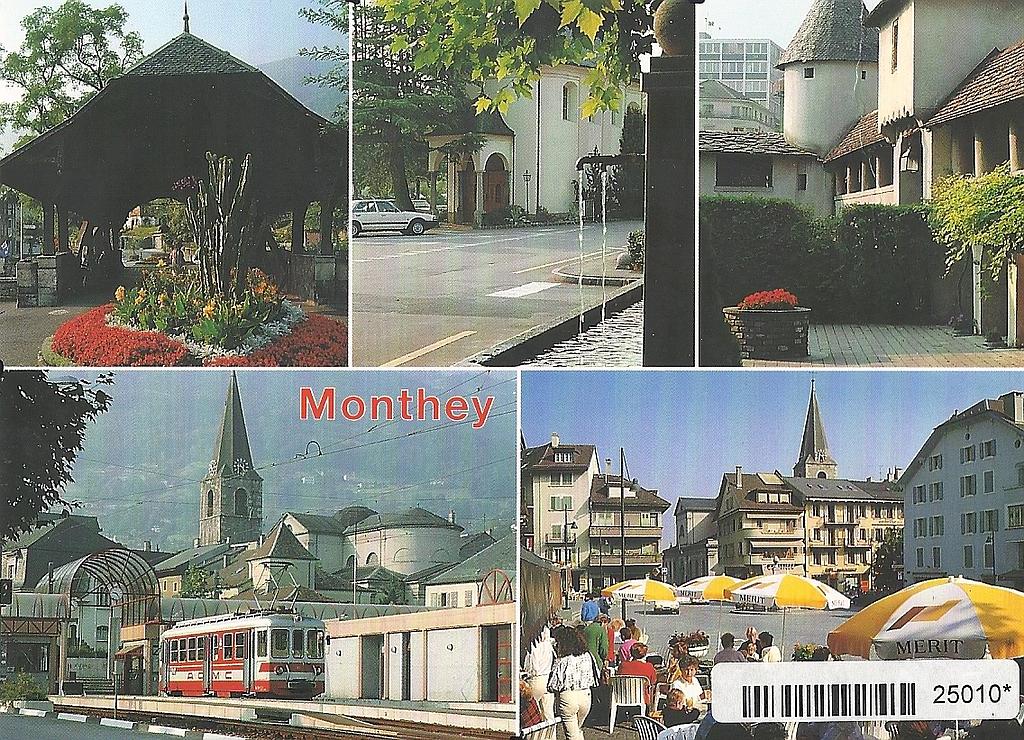 [CP 204730] Postcards 25010 Monthey