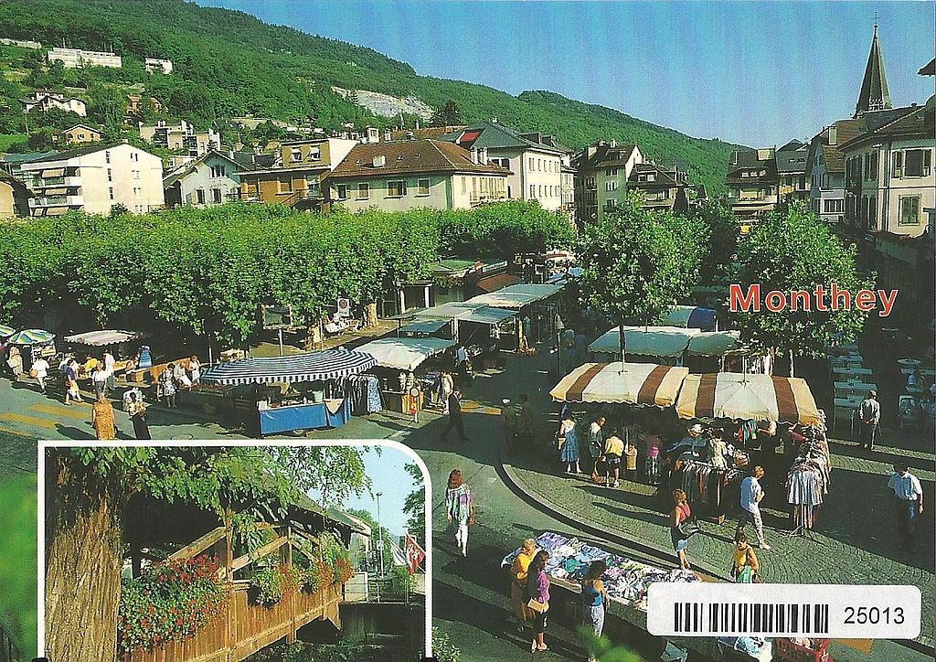 [CP 204780] Postcards 25013 Monthey