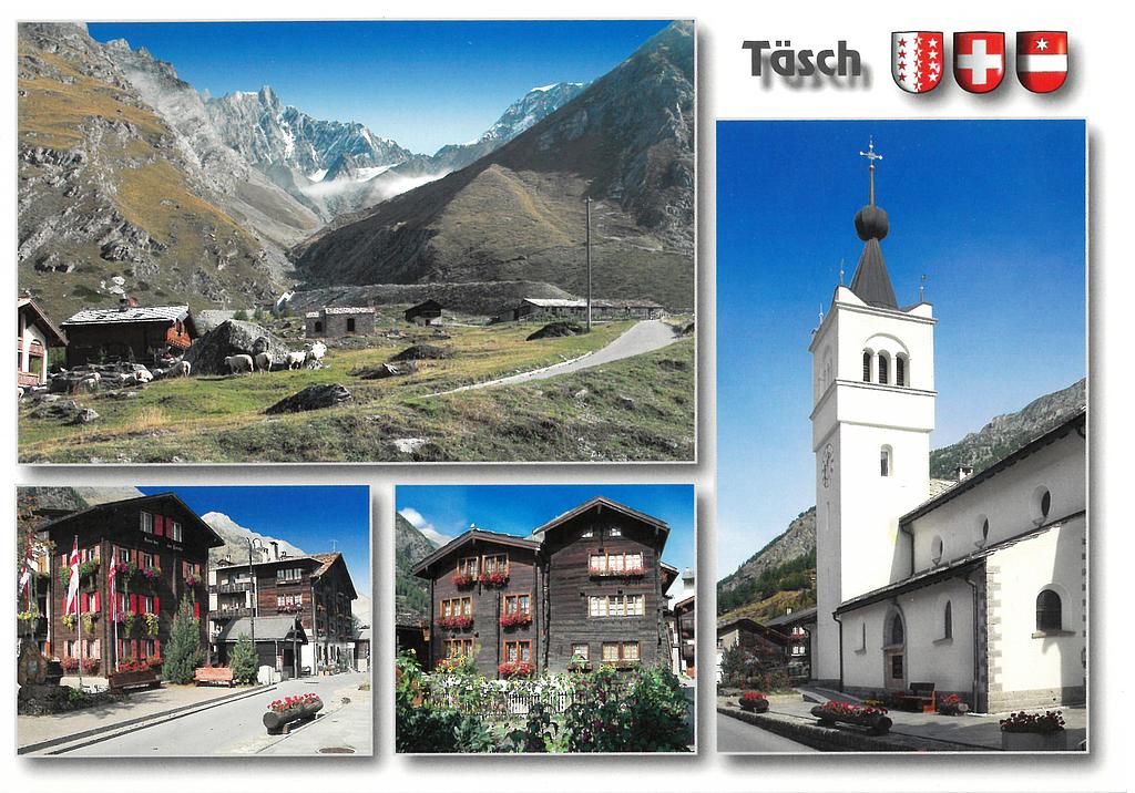 [CP 204482] Postcards 25576 Täsch