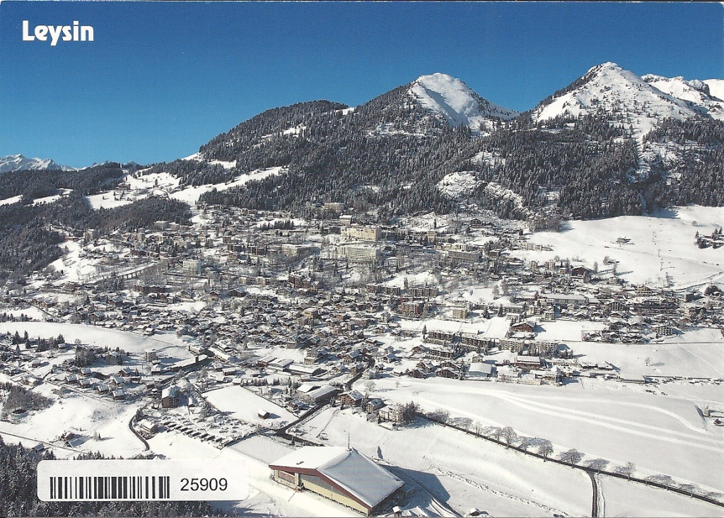[CP 203383] Postcards 25909 w Leysin