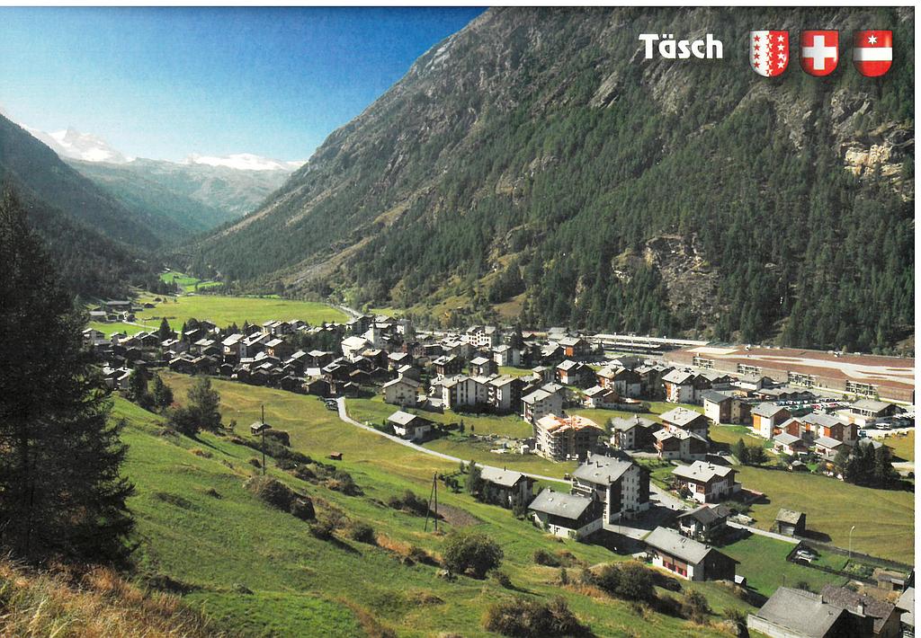 [CP 204615] Postcards 25990 Täsch