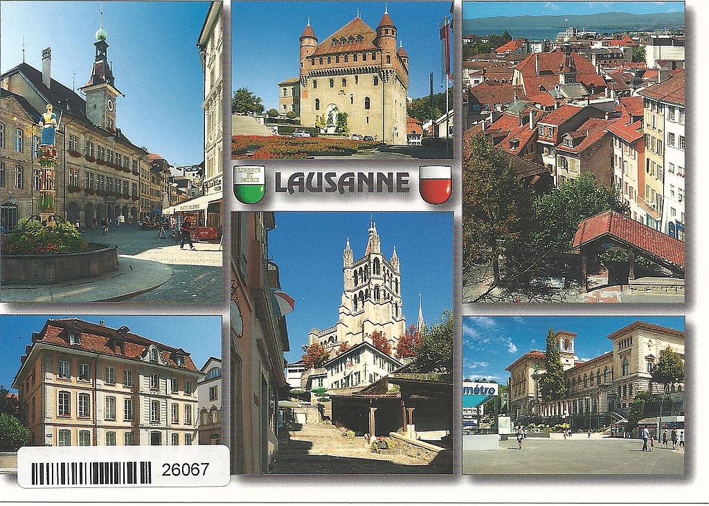 [CP 203582] Postcards 26067 Lausanne