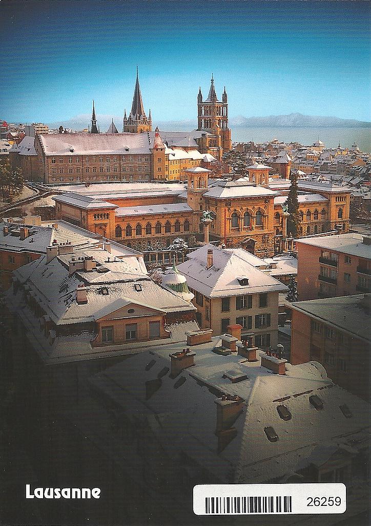 [CP 203354] Postcards 26259 Lausanne