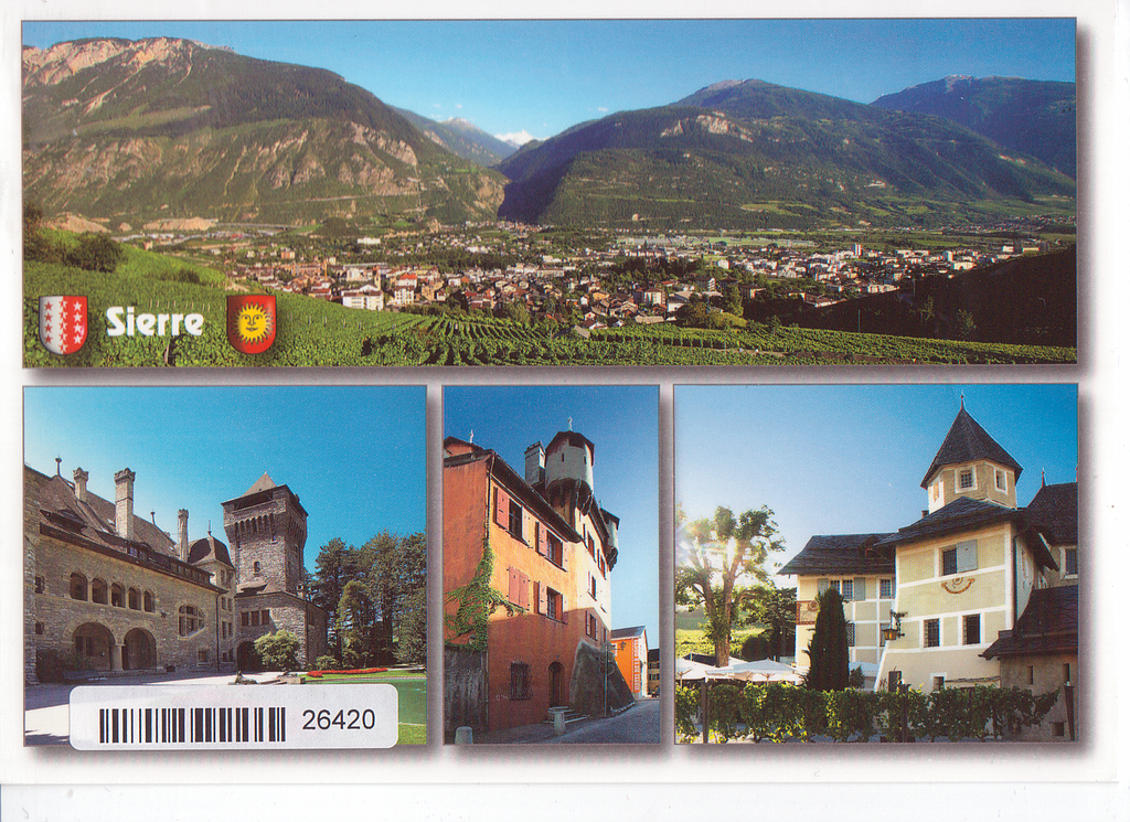 [CP 204721] Postcards 26420 Sierre