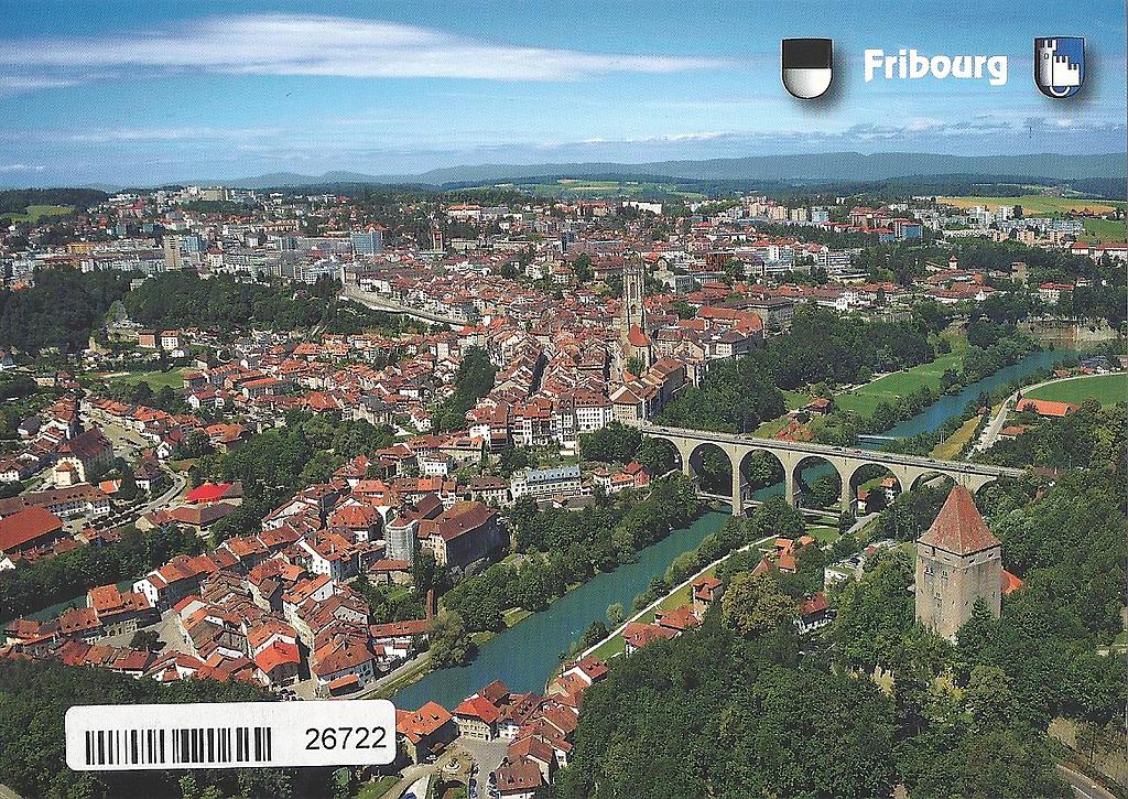 [CP 206033] Postcards 26722 Fribourg