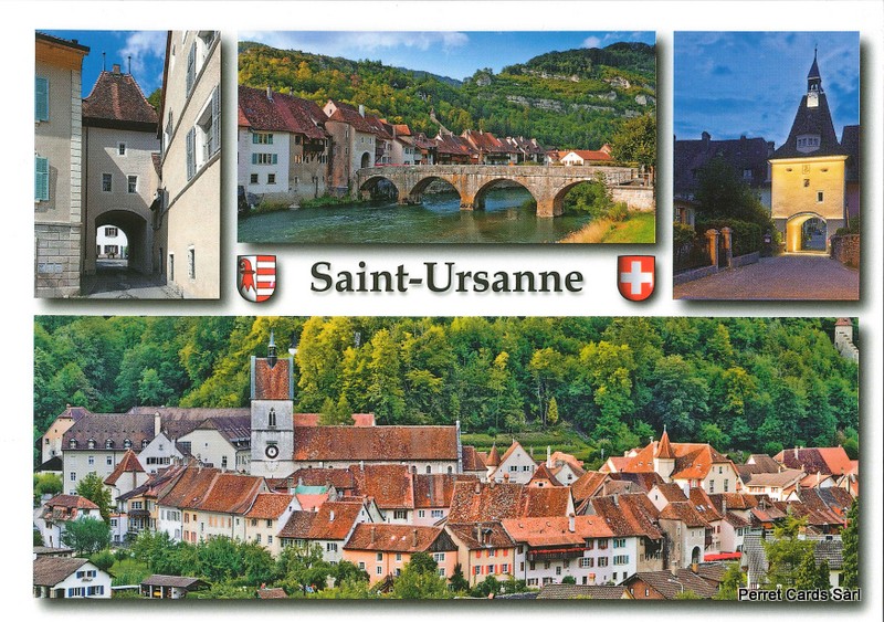 [CP 202995] Postcards 26772 St-Ursanne (Clos du Doubs)