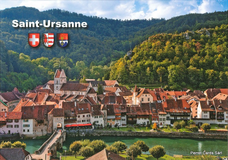 [CP 202998] Postcards 26774 St-Ursanne (Clos du Doubs)
