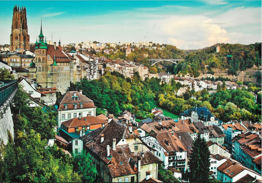 [CP 206040] Postcards 26848 Fribourg
