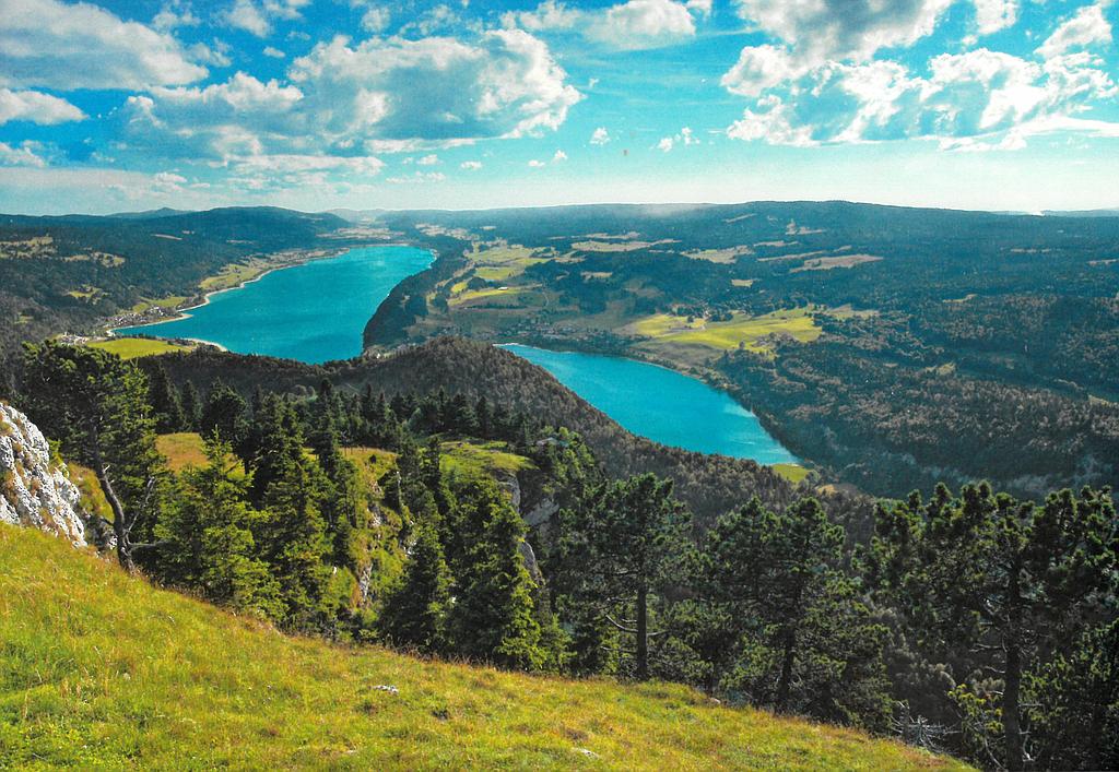 [CP 203197] Postcards 27476 Vallée de Joux, Dent de Vaulion, Lac Brenet, Lac de Joux