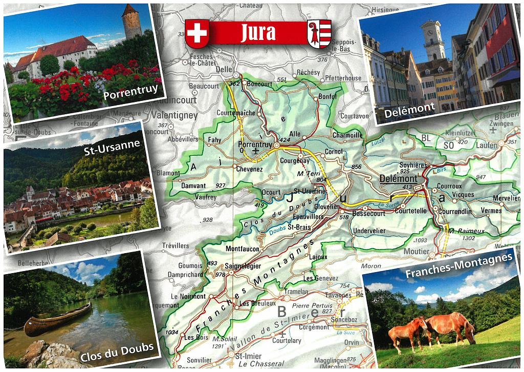 [CP 202984] Postcards 27547 Jura