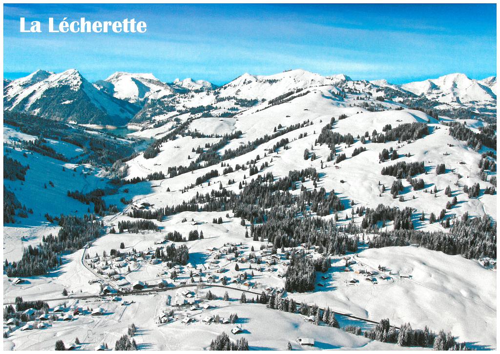 [CP 203304] Postcards 27611 w La Lécherette VD