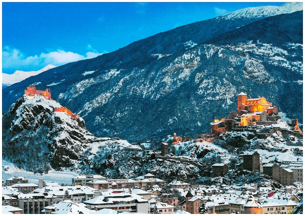 [CP 204708] Postcards 27954 w Sion, Tourbillon, Valère